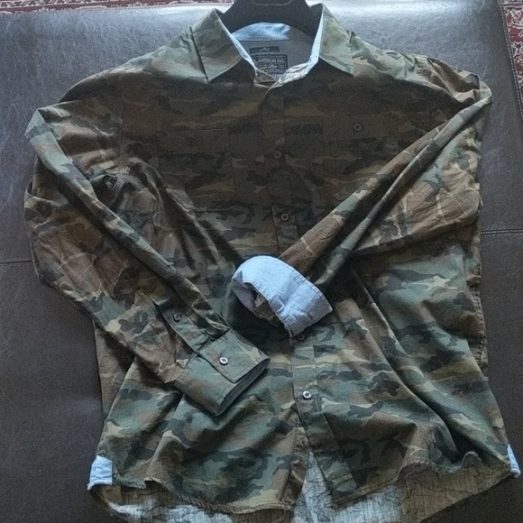 New Camo Button Down - Picture 2 of 8